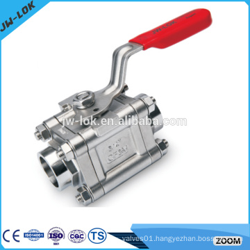 Special designed stainless steel ball valve cf8m